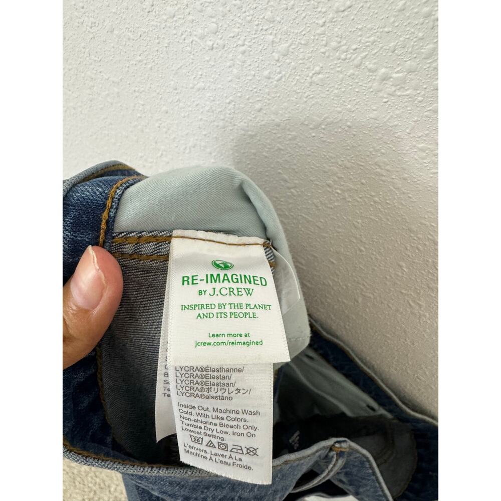 J.Crew High Rise Vintage Straight Leg Jeans 30 - Picture 7 of 8